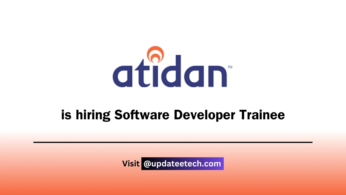 Atidan Recruitment 2025
