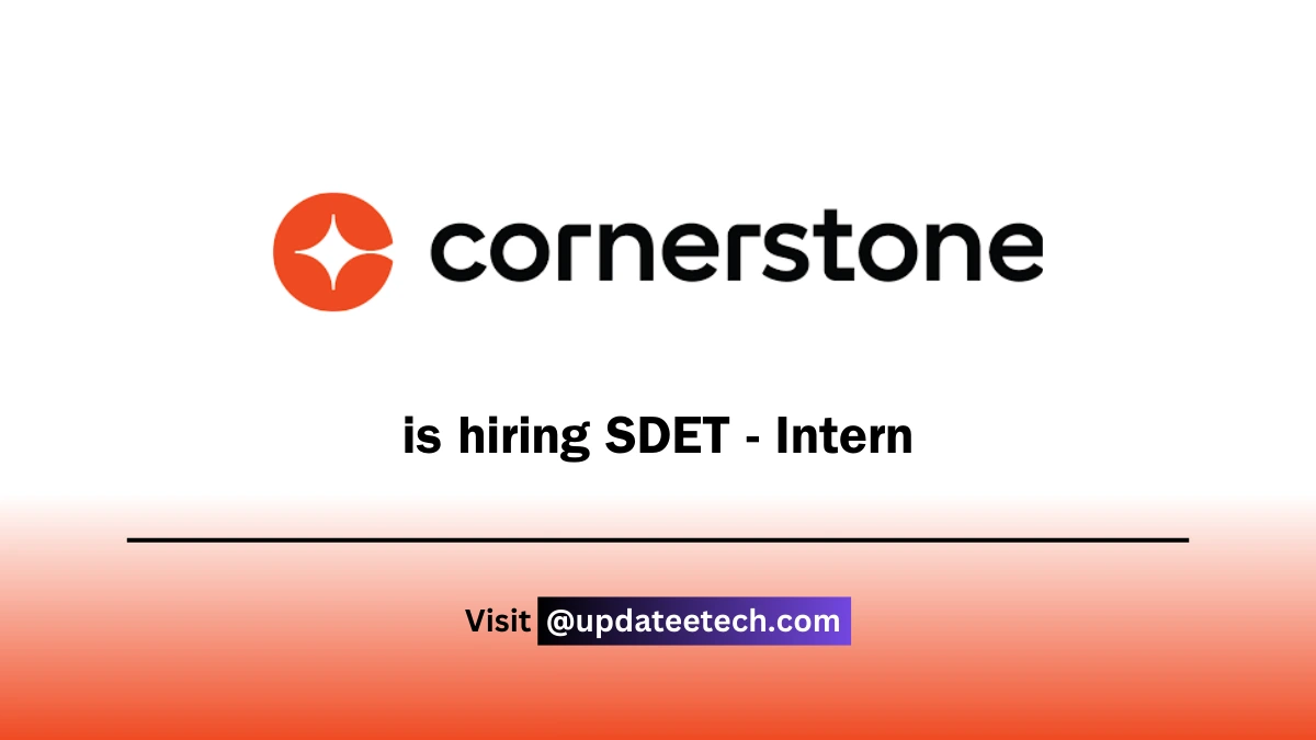 Cornerstone Recruitment 2025