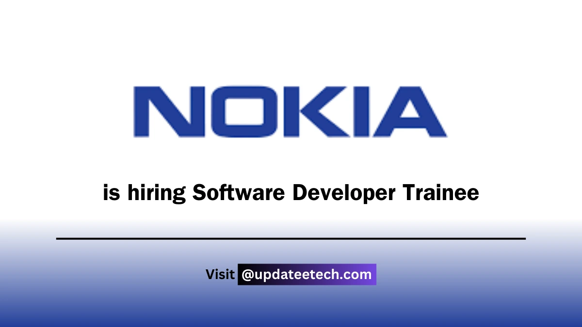Nokia Recruitment 2025
